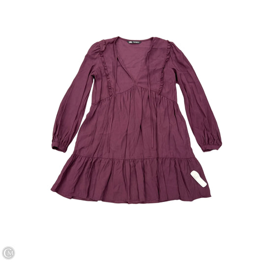 Dress Casual Short By Zara In Purple, Size: S