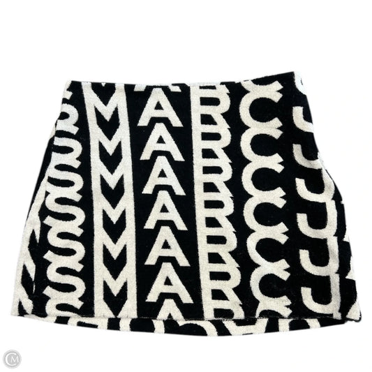 Skirt Designer By Marc Jacobs In Black & Cream, Size: S