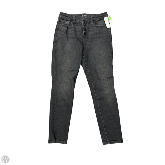 Jeans Skinny By Good American In Black, Size: 8