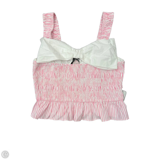 Top Sleeveless By English Factory In Pink, Size: M