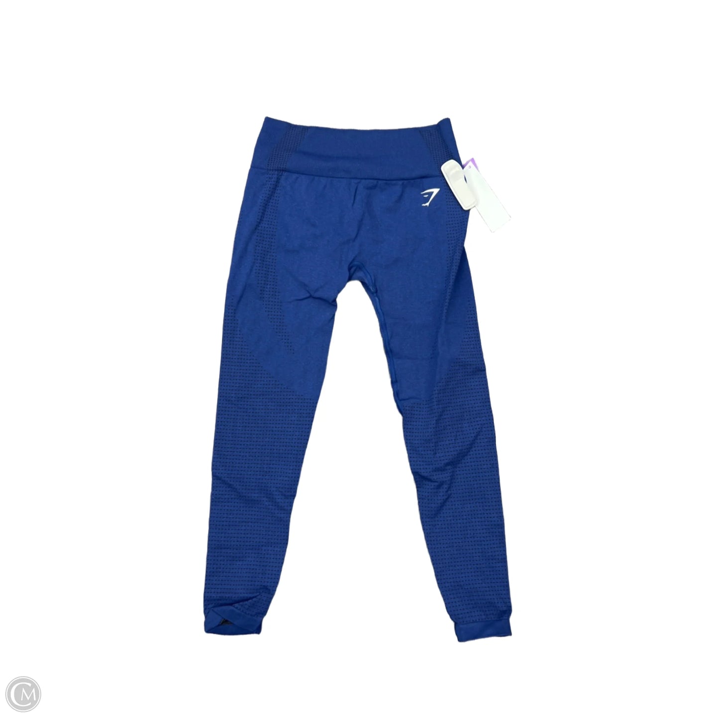 Athletic Leggings By Gym Shark In Blue & Brown, Size: S