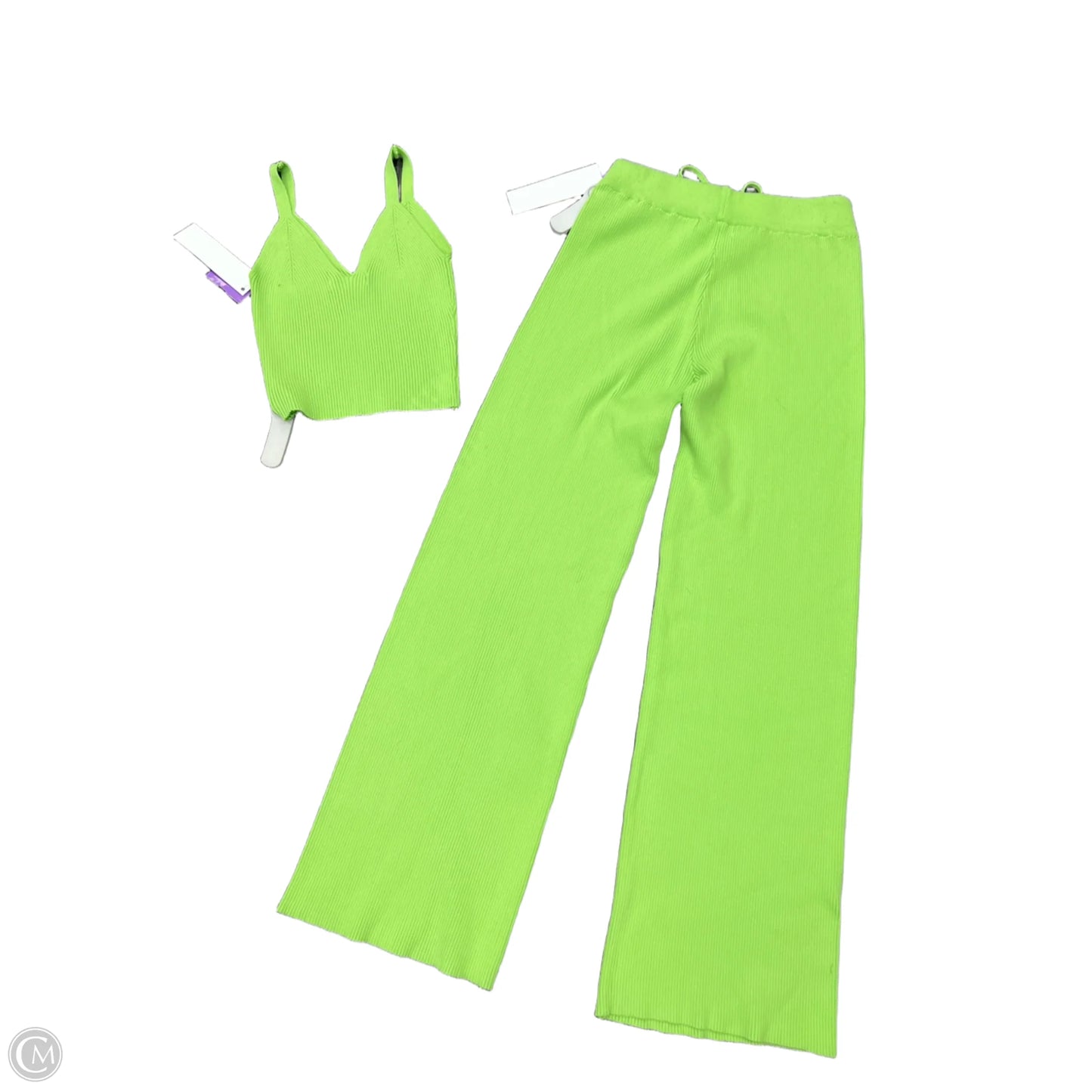 Pants Set 2pc By Cmc In Green, Size: S