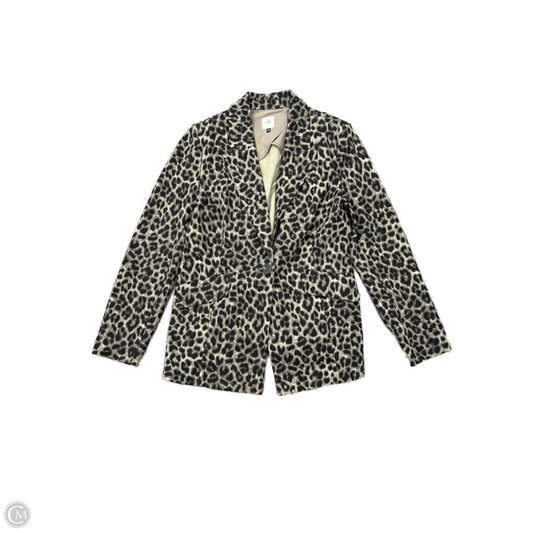 Blazer By Cabi In Animal Print, Size: 10