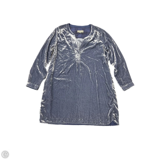 Dress Casual Short By Anthropologie In Blue, Size: L