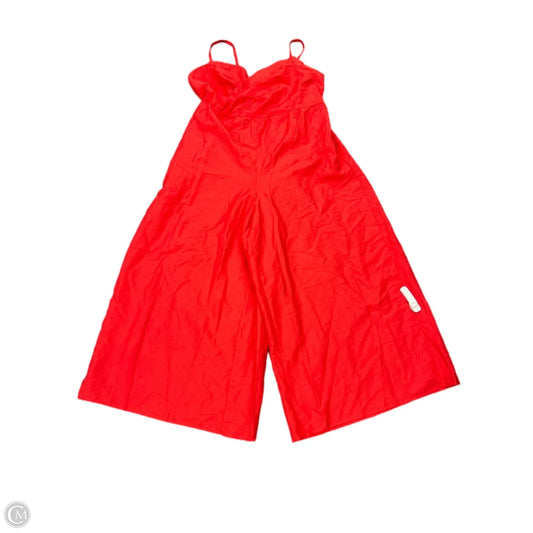 Jumpsuit By Eloquii In Red, Size: 24