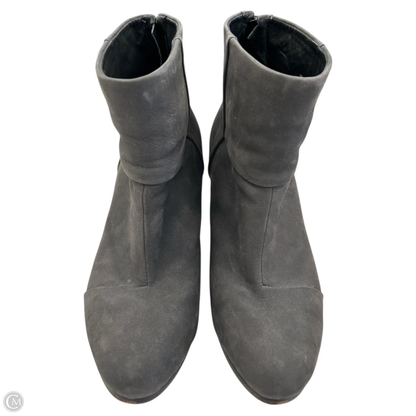 Boots Ankle Heels By Rag And Bone In Grey, Size: 7.5