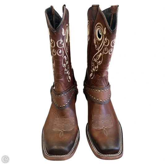 Boots Western By Cmb In Brown, Size: 11