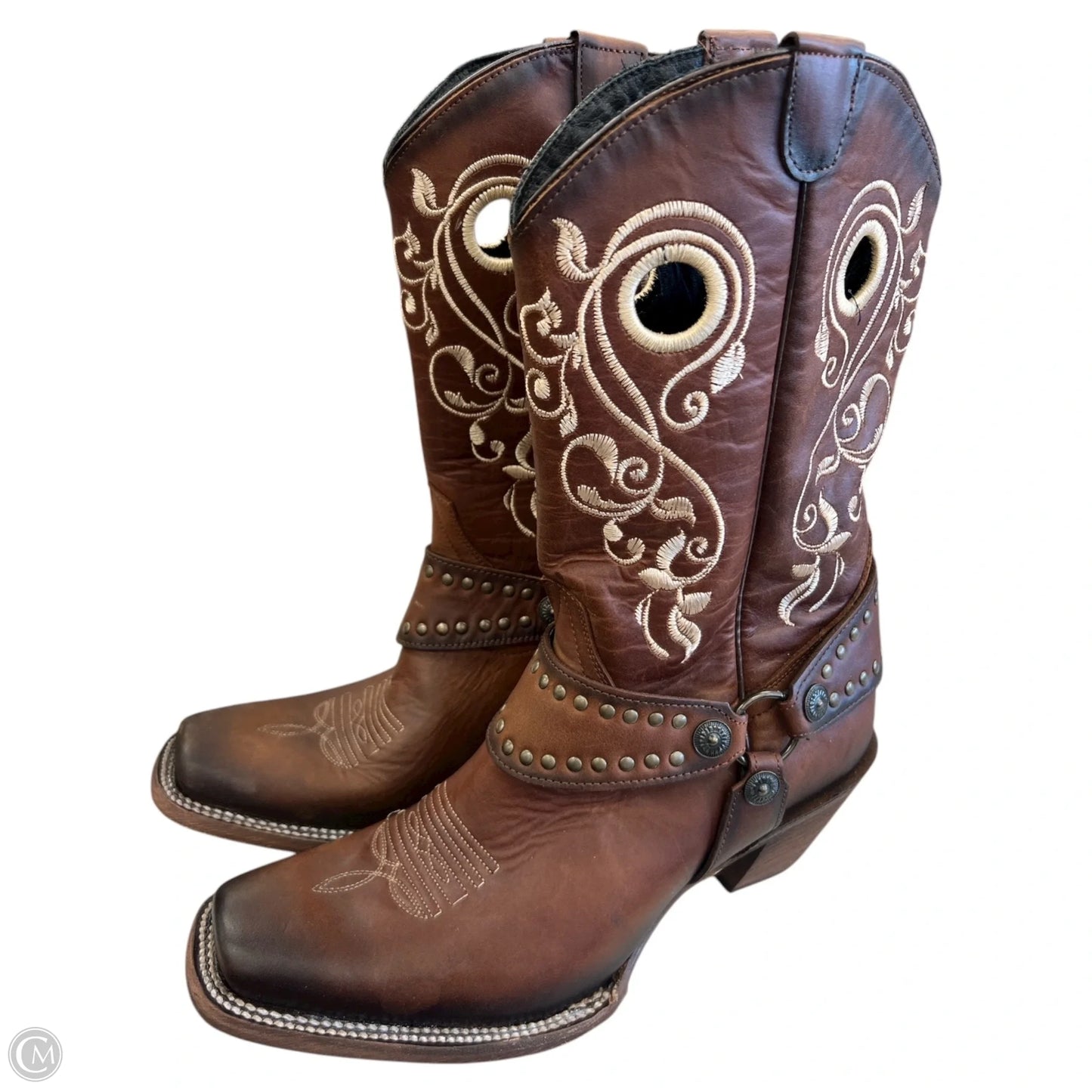 Boots Western By Cmb In Brown, Size: 11