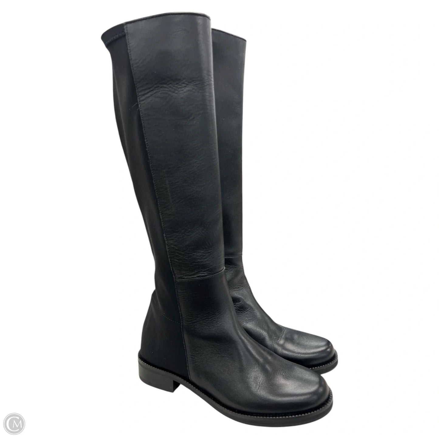 Boots Knee Flats By Cma In Black, Size: 8