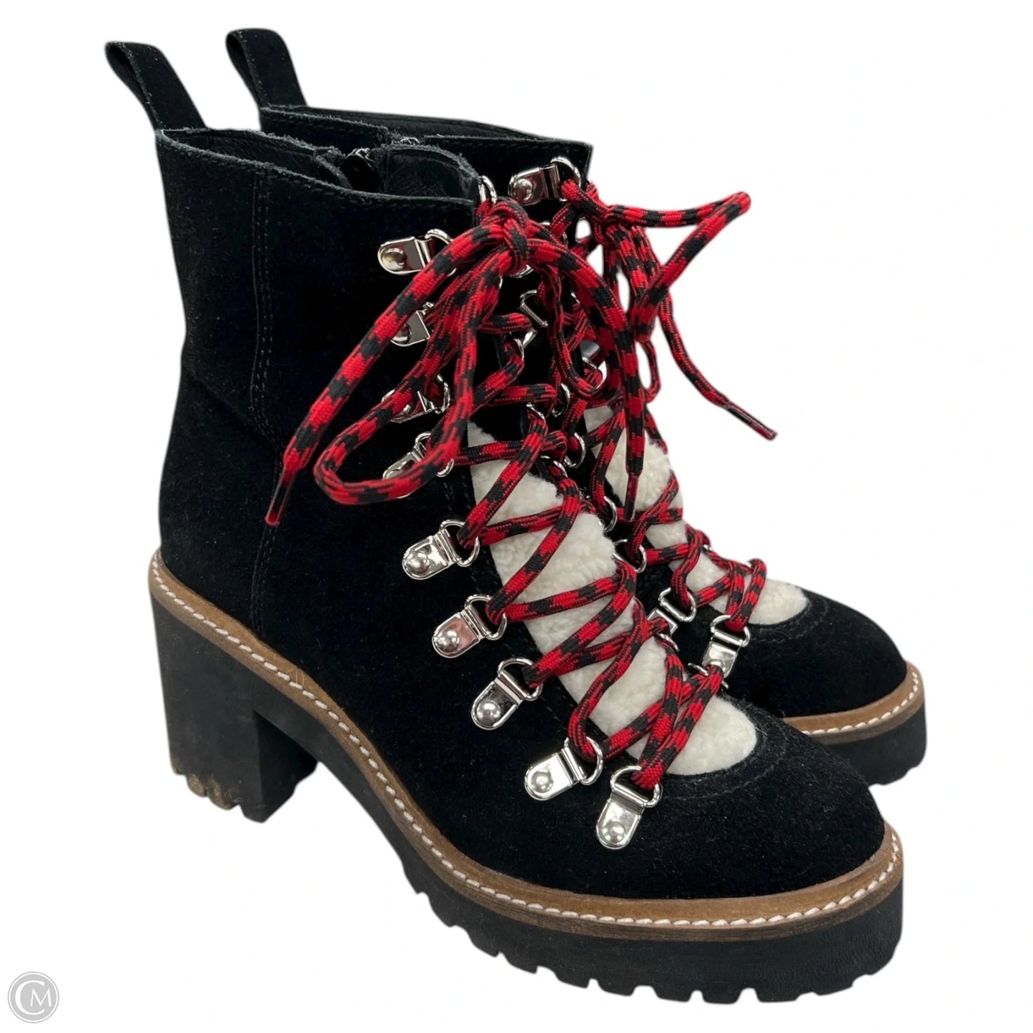 Boots Ankle Heels By Jeffrey Campbell In Black, Size: 6