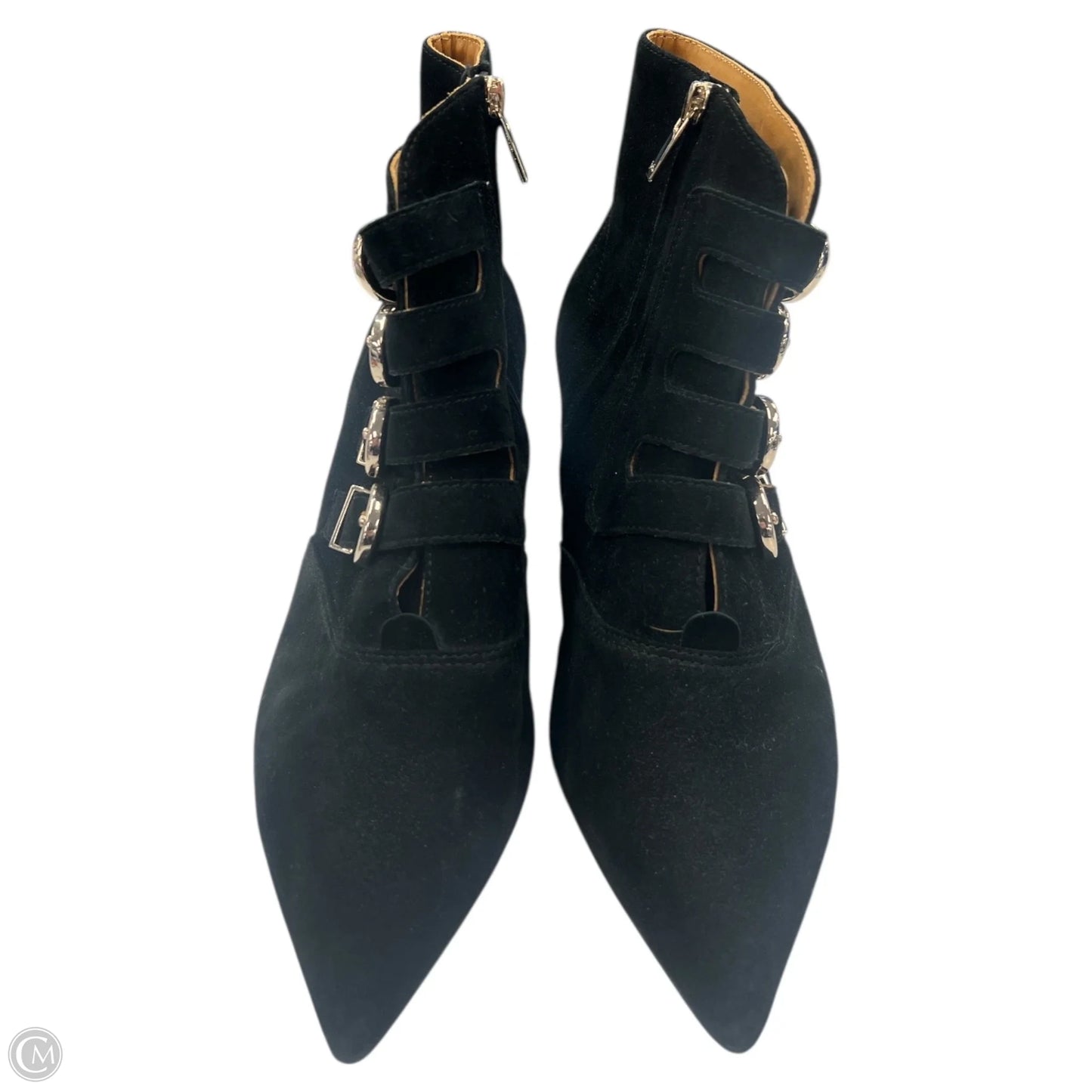 Boots Ankle Heels By Joie In Black, Size: 7.5