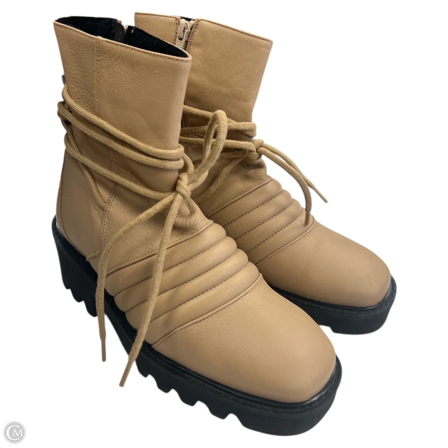 Boots Combat By Free People In Tan, Size: 8
