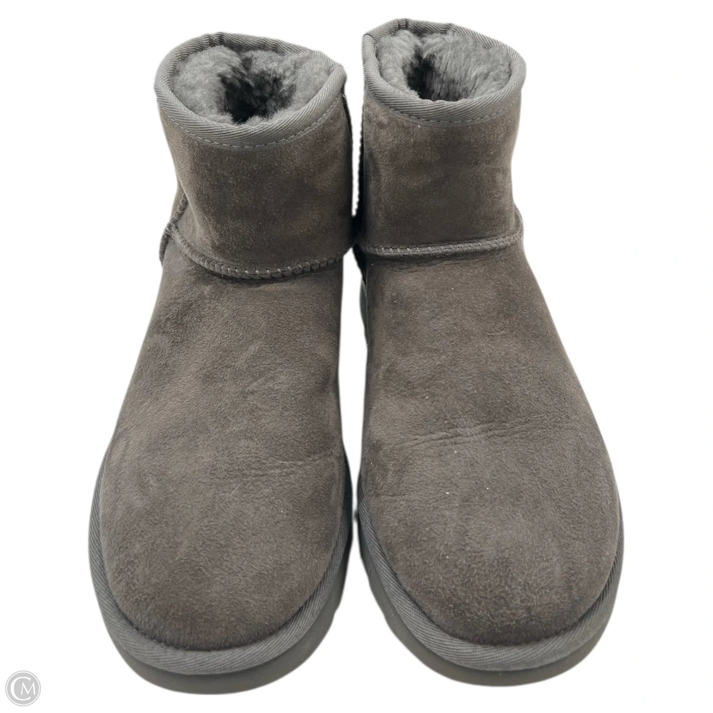 Boots Designer By Ugg In Grey, Size: 7