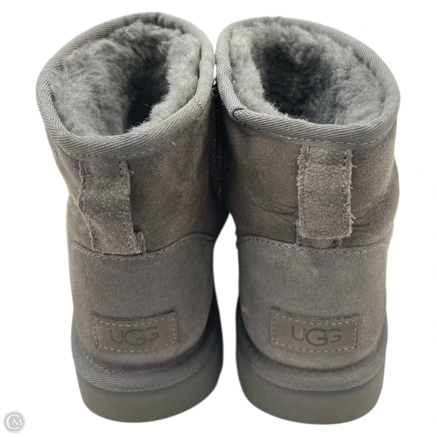 Boots Designer By Ugg In Grey, Size: 7