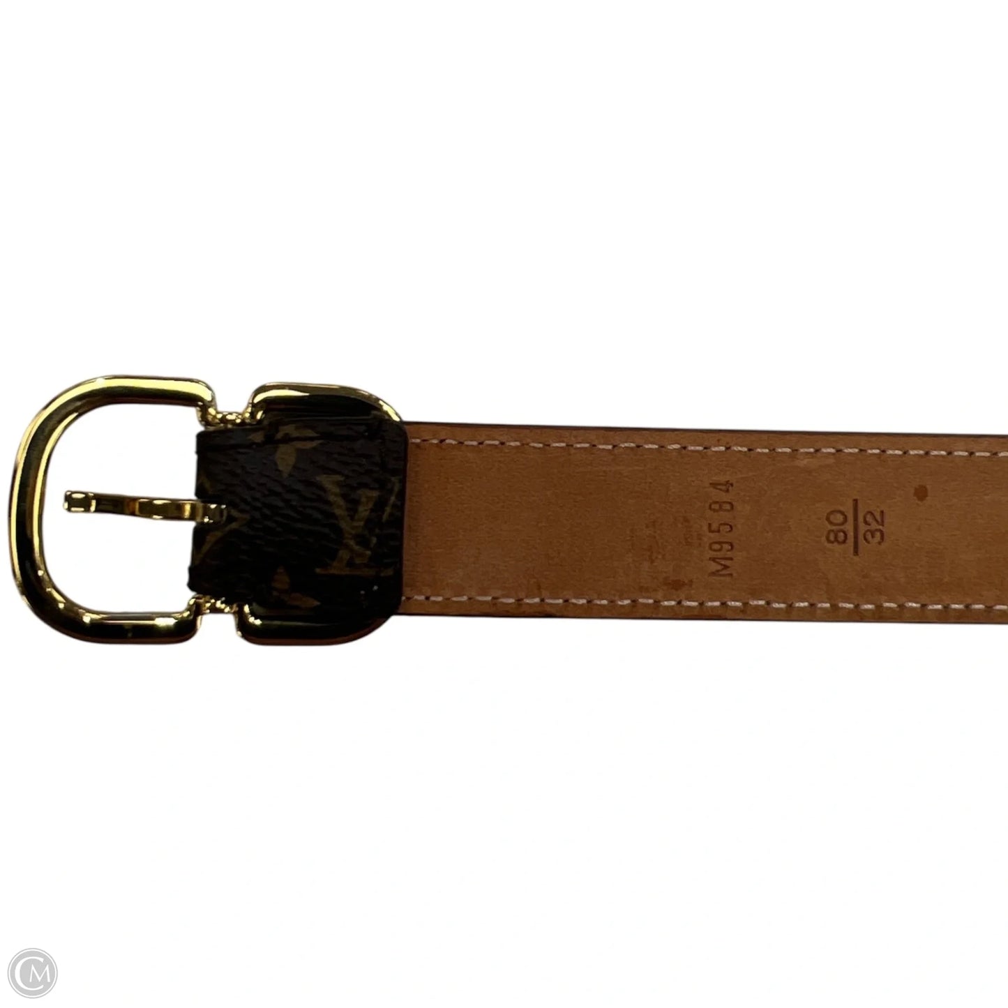 Belt Luxury Designer By Louis Vuitton, Size: Small