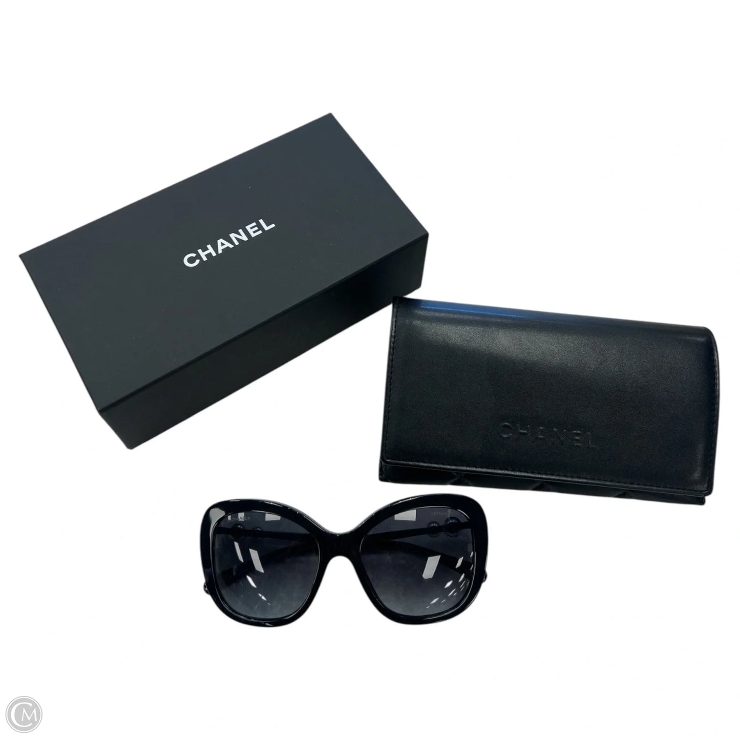 Sunglass Case Luxury Designer By Chanel