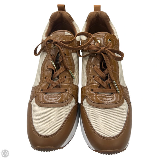 Shoes Heels Wedge By Michael By Michael Kors In Brown, Size: 9