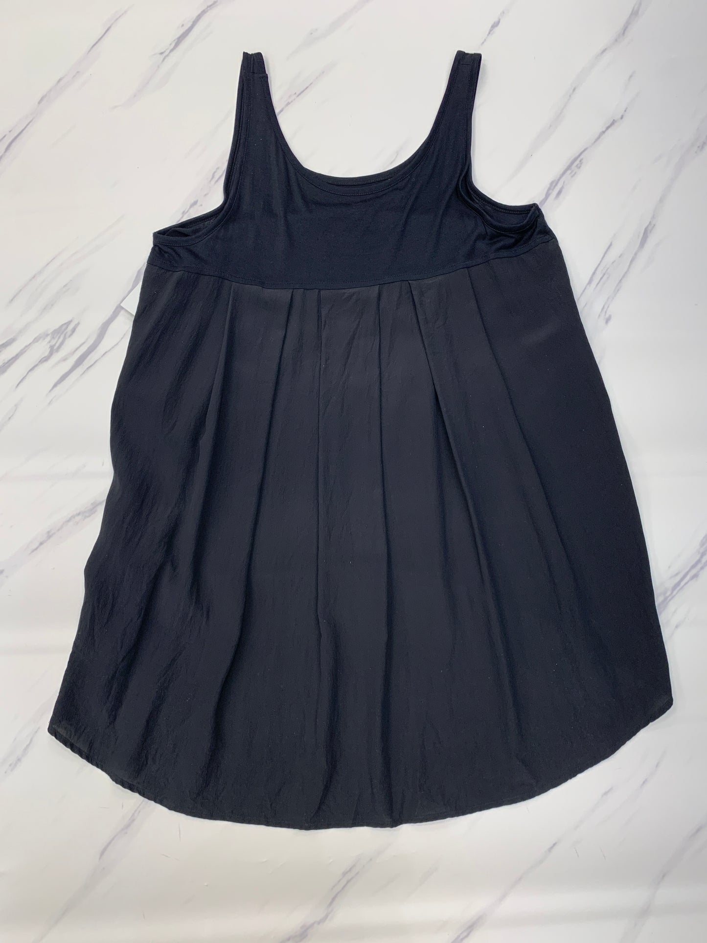 Top Sleeveless By Eileen Fisher In Black, Size: Petite  Medium