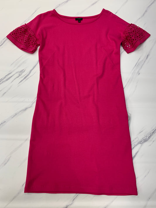 Dress Casual Midi By Talbots In Pink, Size: S