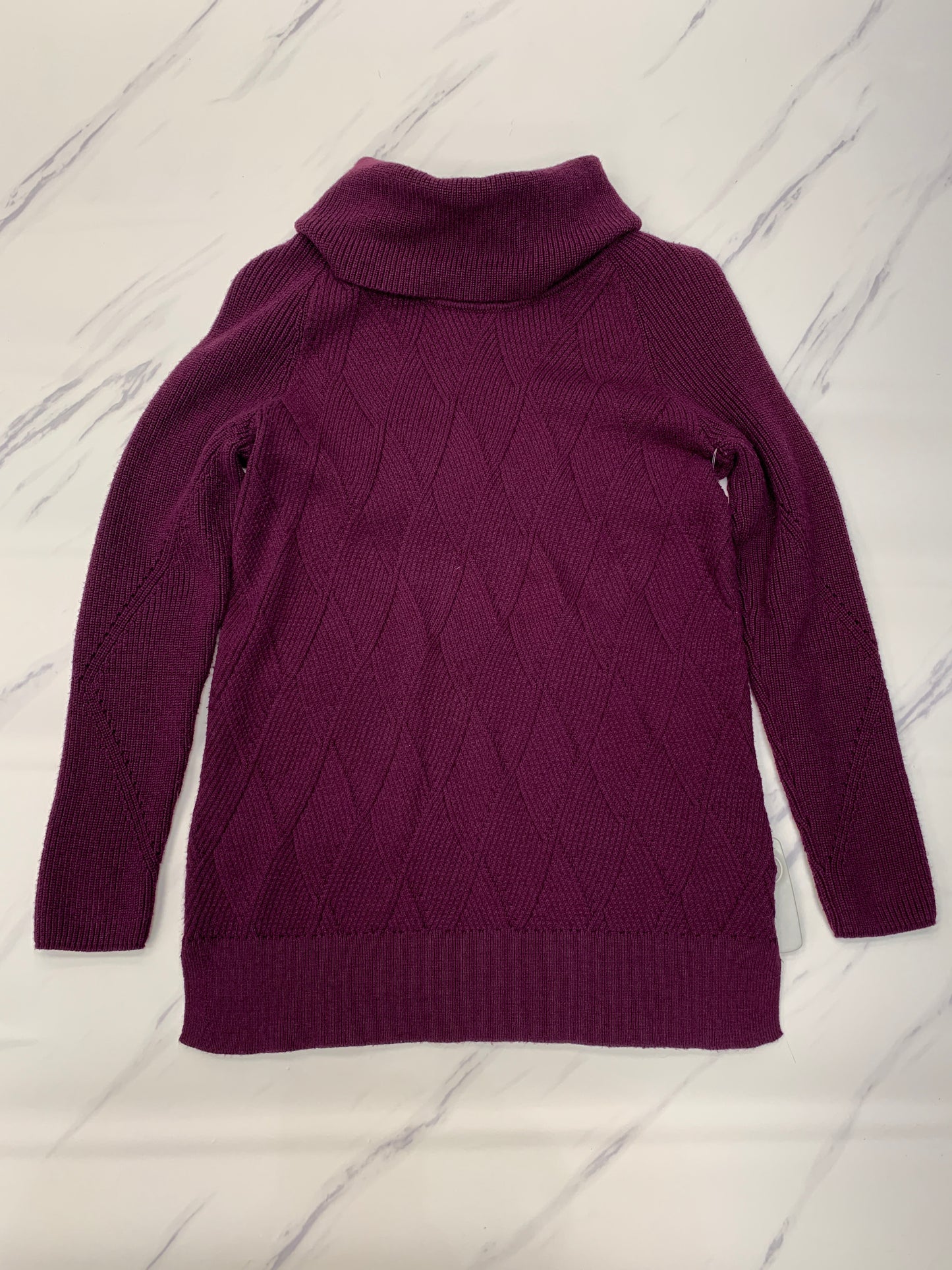 Sweater By Talbots In Purple, Size: Petite   Small