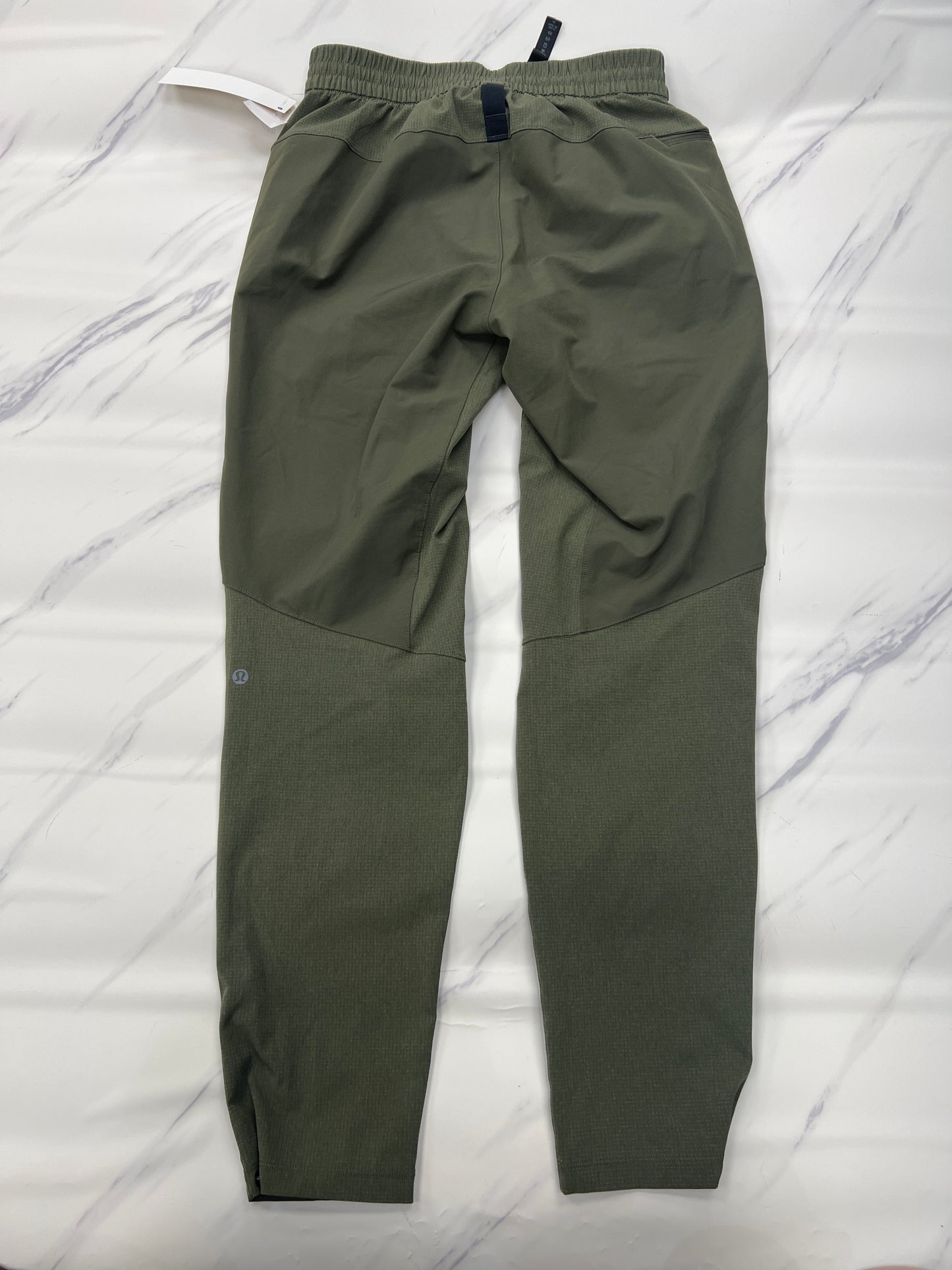 Athletic Pants By Lululemon In Olive, Size: S