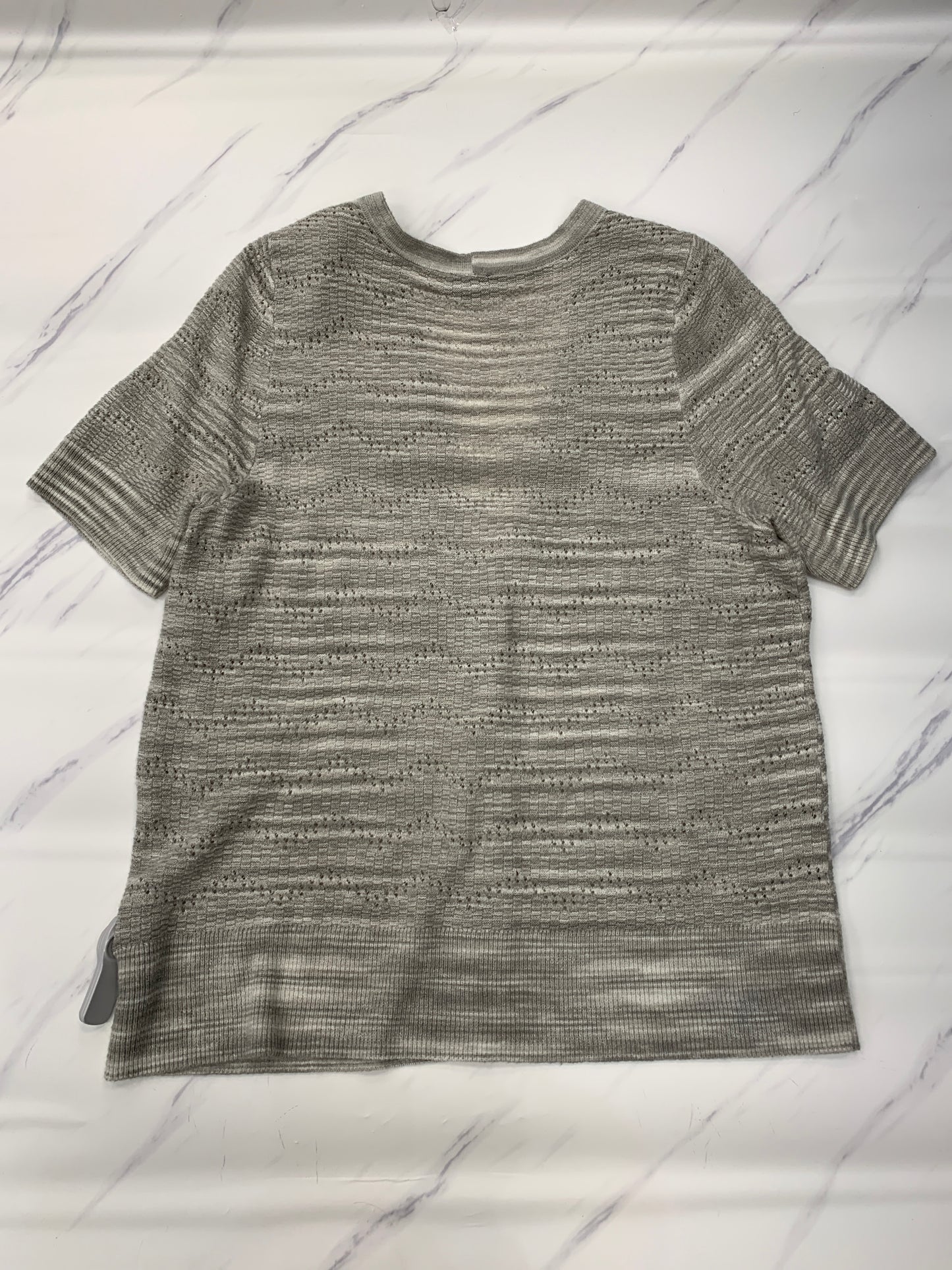 Sweater Short Sleeve By Torrid In Grey, Size: 3x