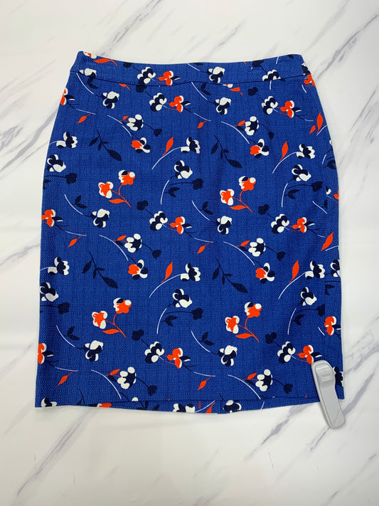 Skirt Midi By Boden In Blue, Size: 6petite