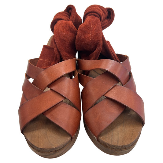 Sandals Heels Platform By Free People  Size: 9