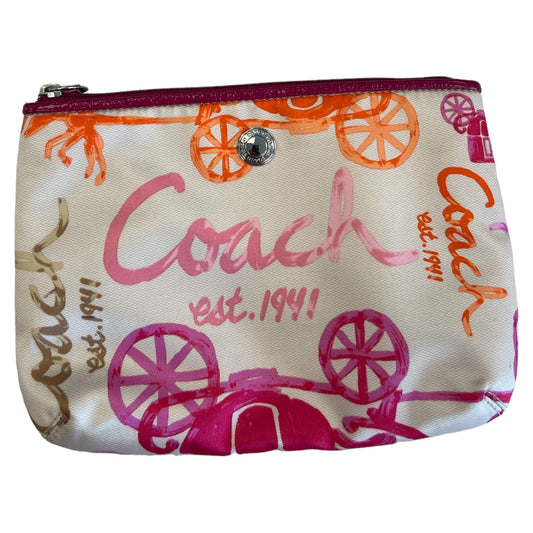 Makeup Bag Designer By Coach  Size: Medium