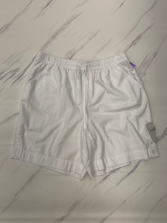 Shorts By Karen Scott In White, Size: Petite L