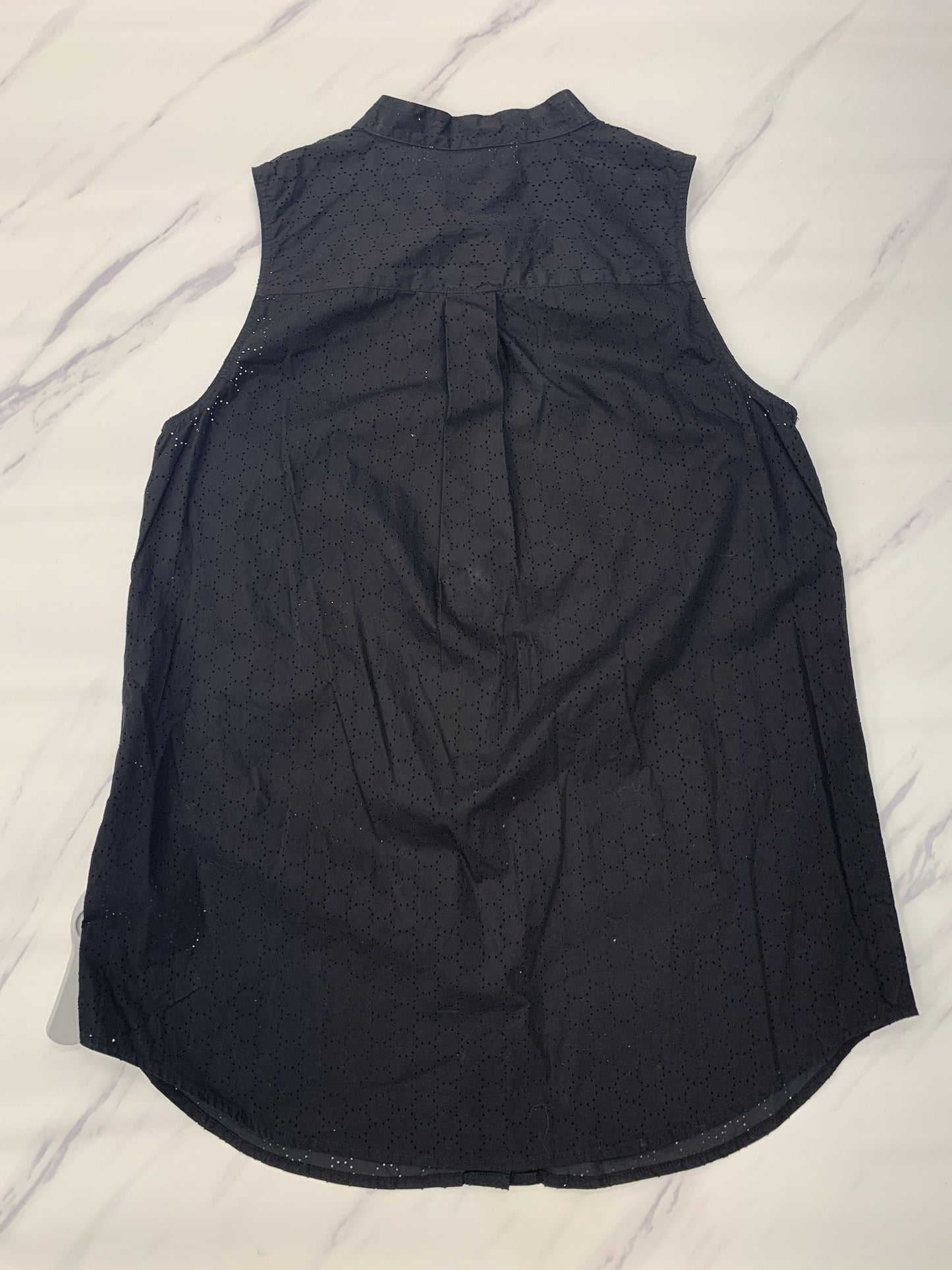 Black Top Sleeveless Michael By Michael Kors, Size S