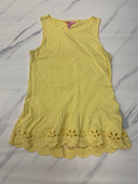 Yellow Top Sleeveless Basic Lilly Pulitzer, Size Xs