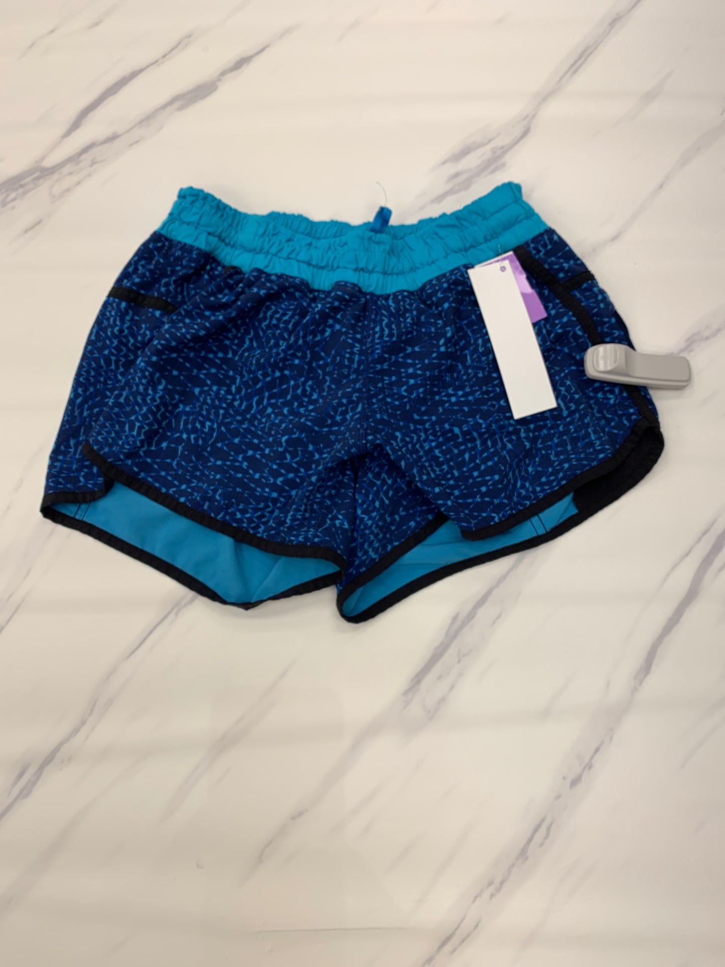 Blue Athletic Shorts Lululemon, Size 8