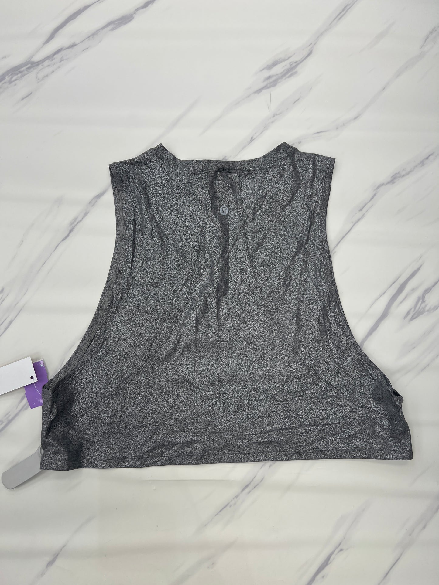 Silver Athletic Tank Top Lululemon, Size 10