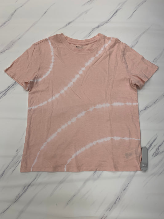 Peach Athletic Top Short Sleeve Athleta, Size S