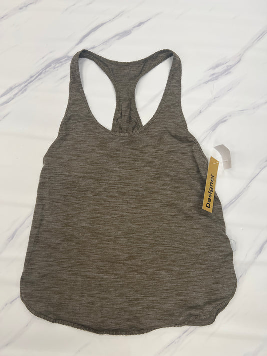 Athletic Tank Top By Lululemon In Green, Size: 4