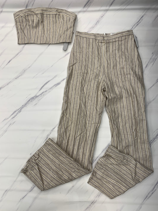 Pants Set 2pc By Amanda Uprichard In Tan, Size: M