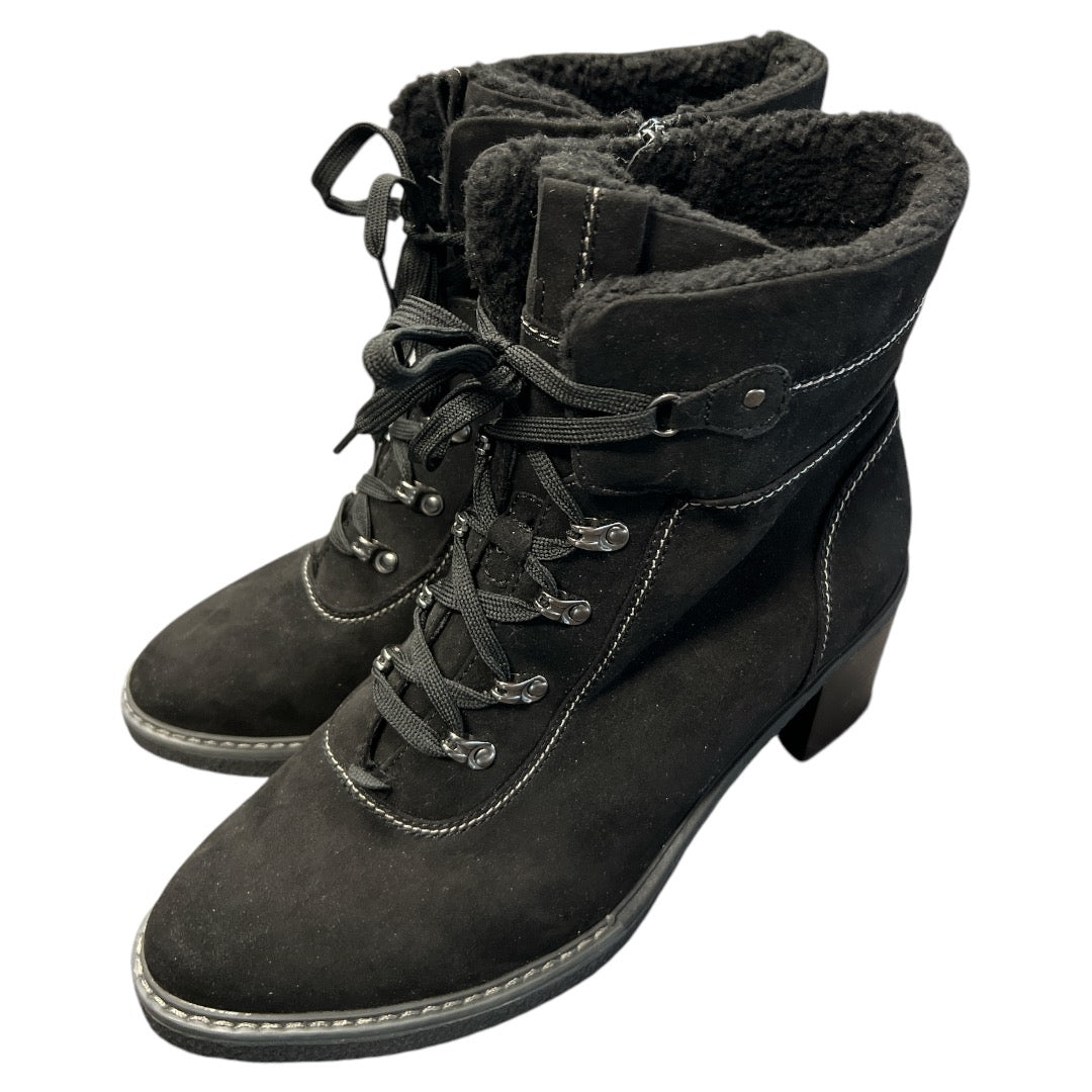 BOOTS COMBAT CLOUDWALKERS in BLACK, Size: 10