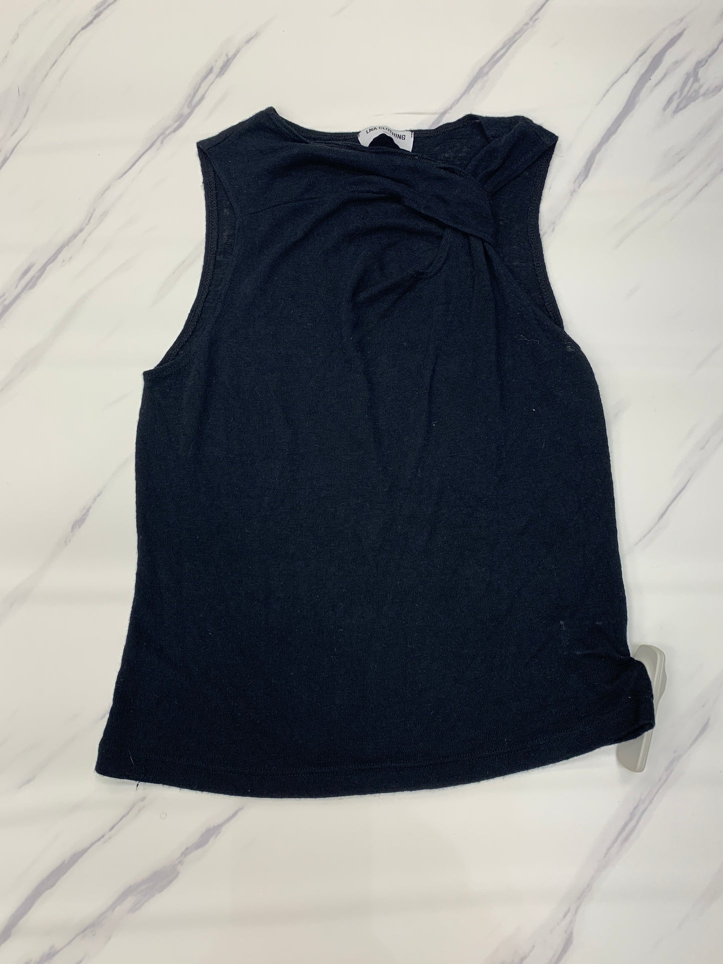 Top Sleeveless By Cma In Black, Size: S