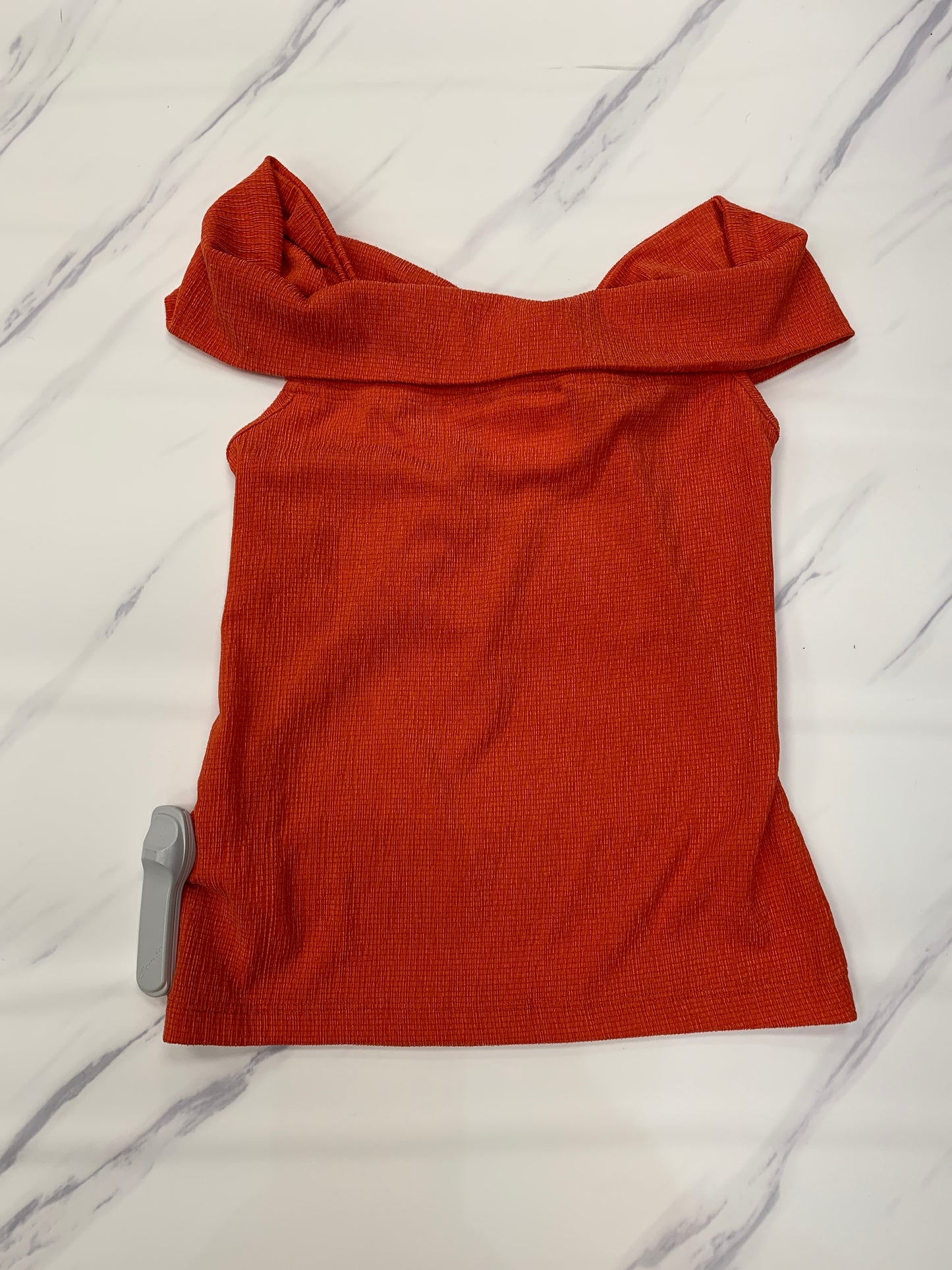 Top Sleeveless By Maeve In Orange, Size: S