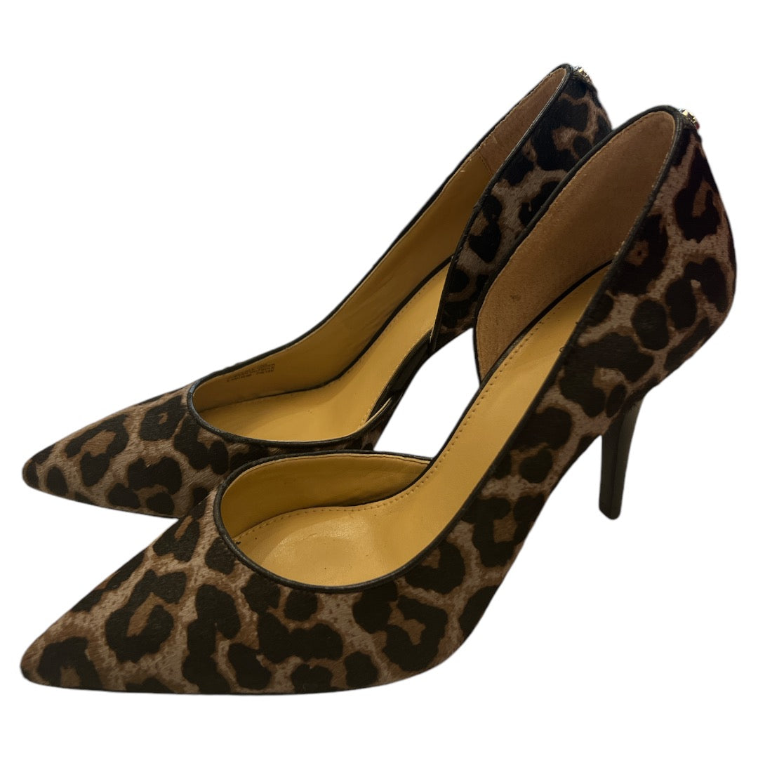 Shoes Heels Stiletto By Michael By Michael Kors In Animal Print, Size: 9.5