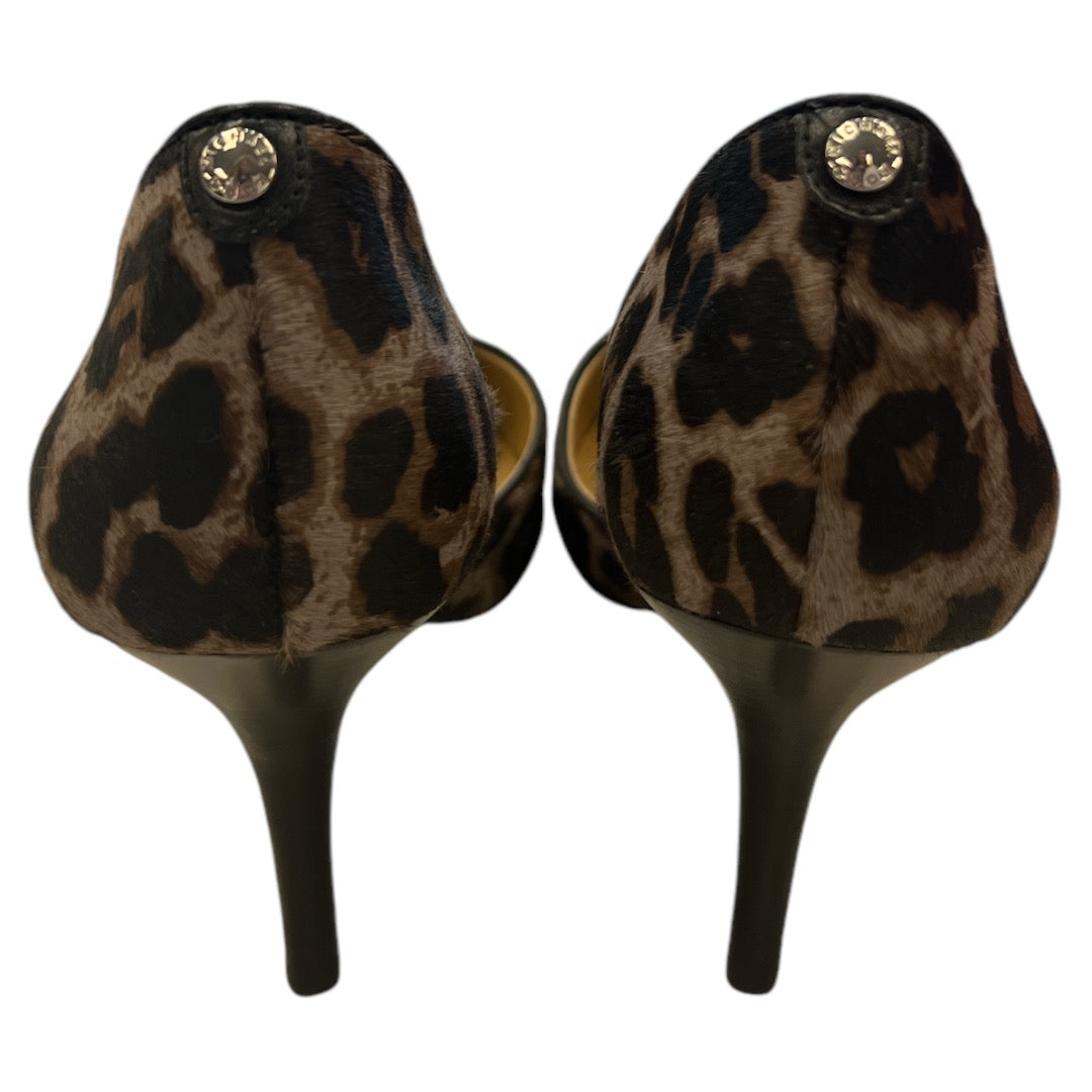 Shoes Heels Stiletto By Michael By Michael Kors In Animal Print, Size: 9.5