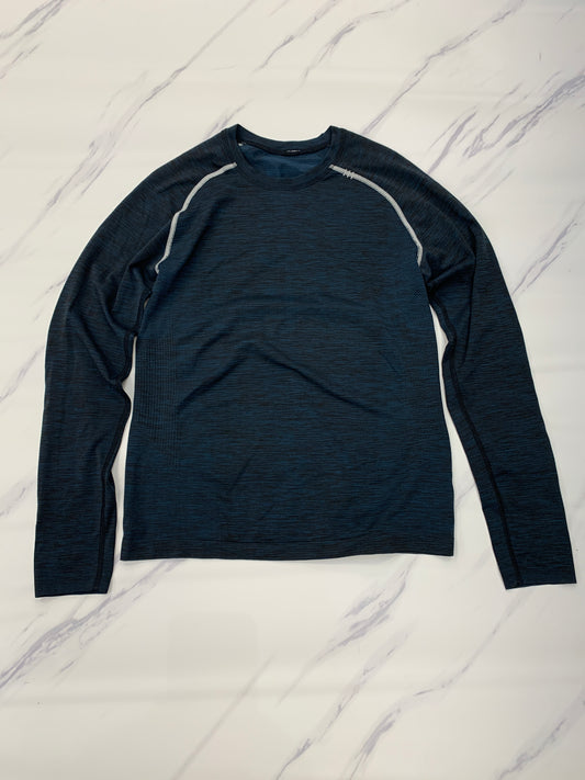 Athletic Top Long Sleeve Crewneck By Lululemon, Size: S