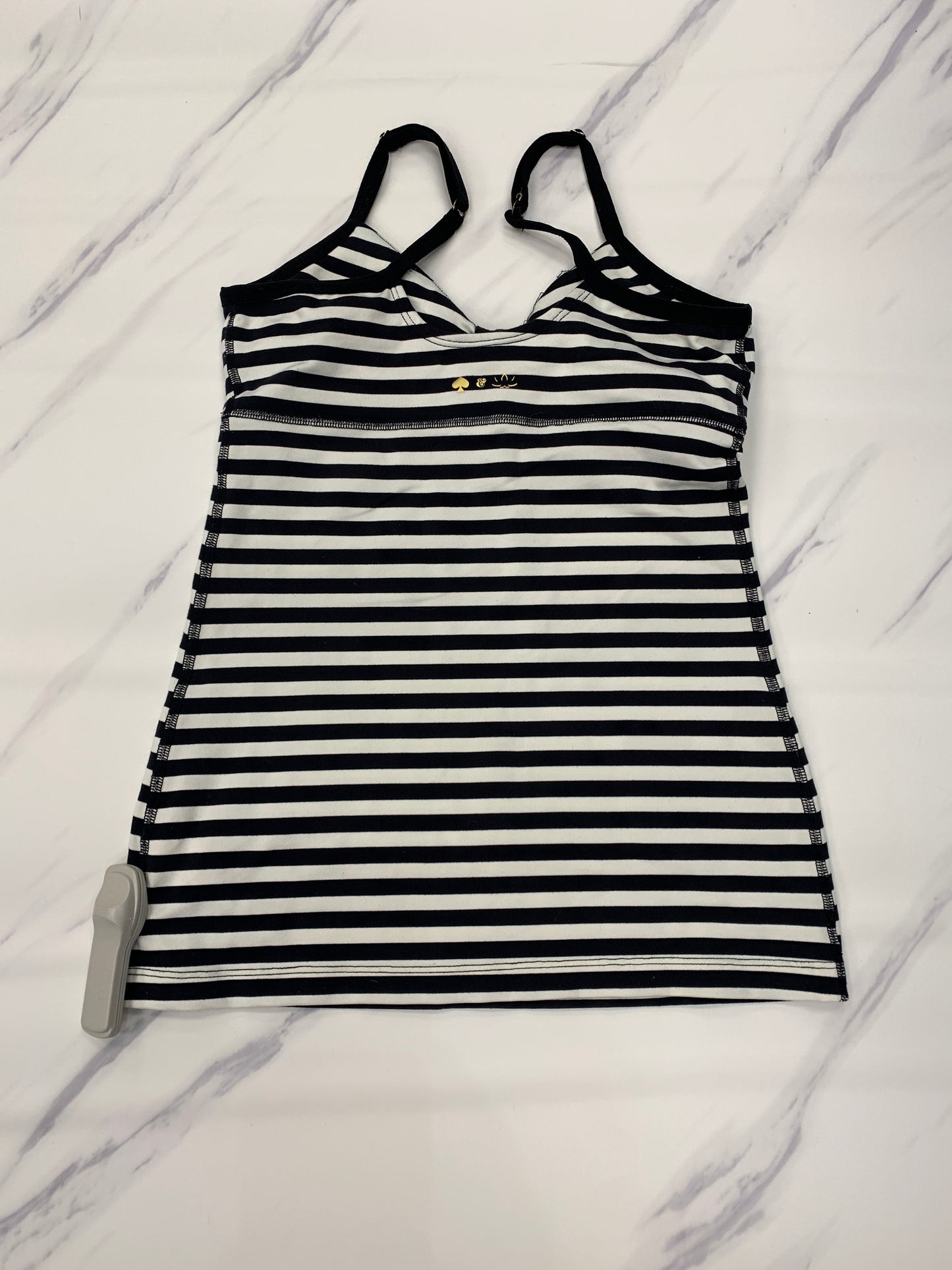 Athletic Tank Top By Beyond Yoga In Striped Pattern, Size: S