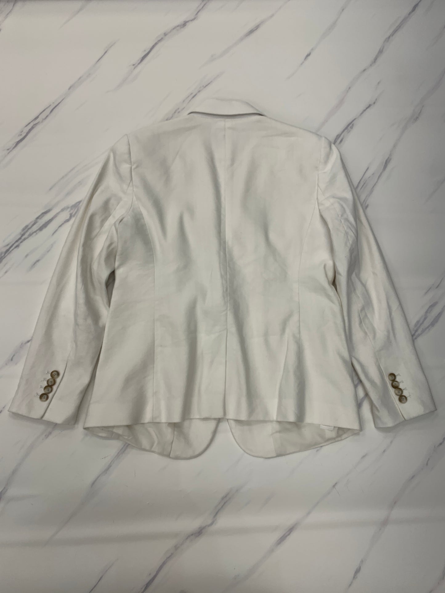 Blazer By Ann Taylor In White, Size: 10p