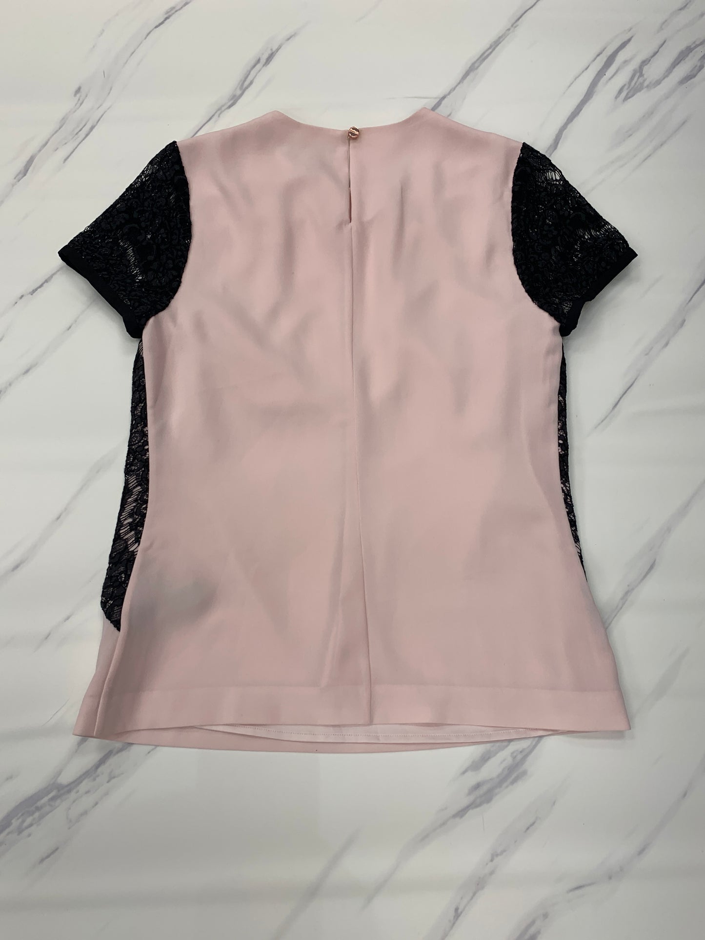 Top Short Sleeve By Ted Baker In Pink, Size: S