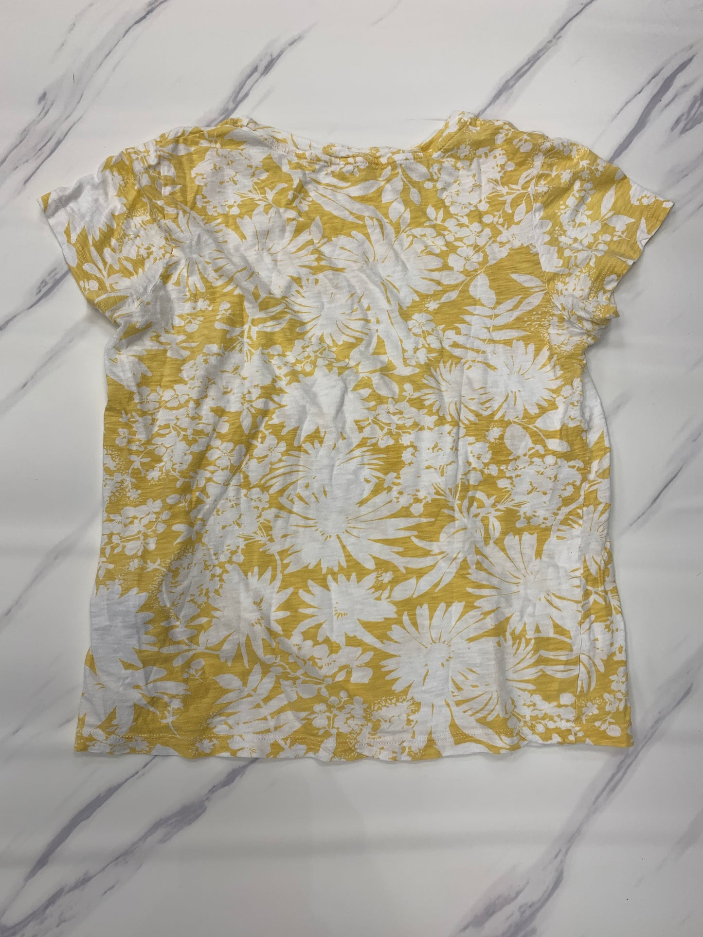 Top Short Sleeve By Sundry In Yellow, Size: S