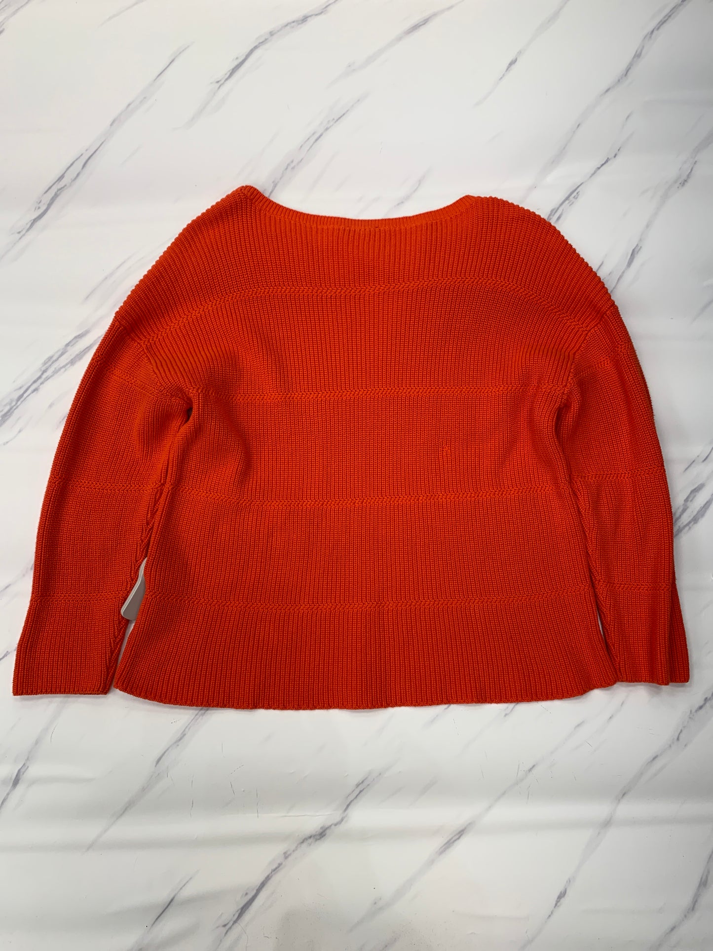 Sweater By Talbots In Orange, Size: 2x