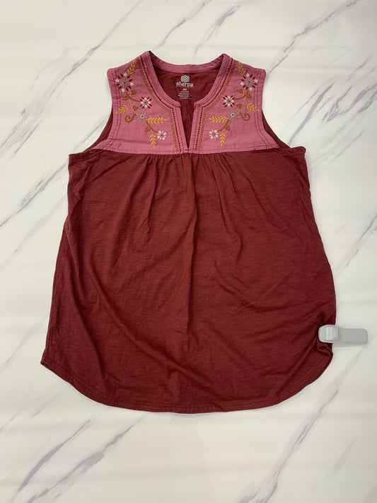 Top Sleeveless By Cmb, Size: M