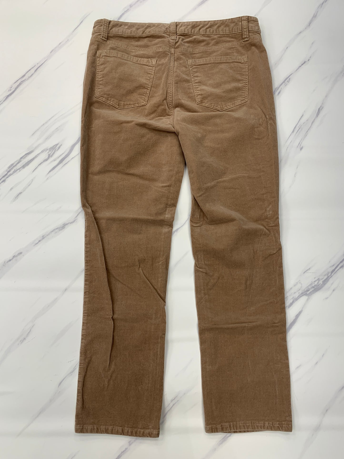 Pants Corduroy By Talbots In Tan, Size: 12p